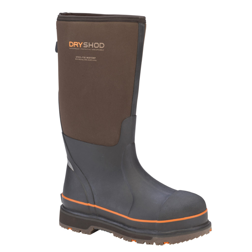 Dryshod Delivers Steel-Toe Protection in a New Waterproof Work Boot