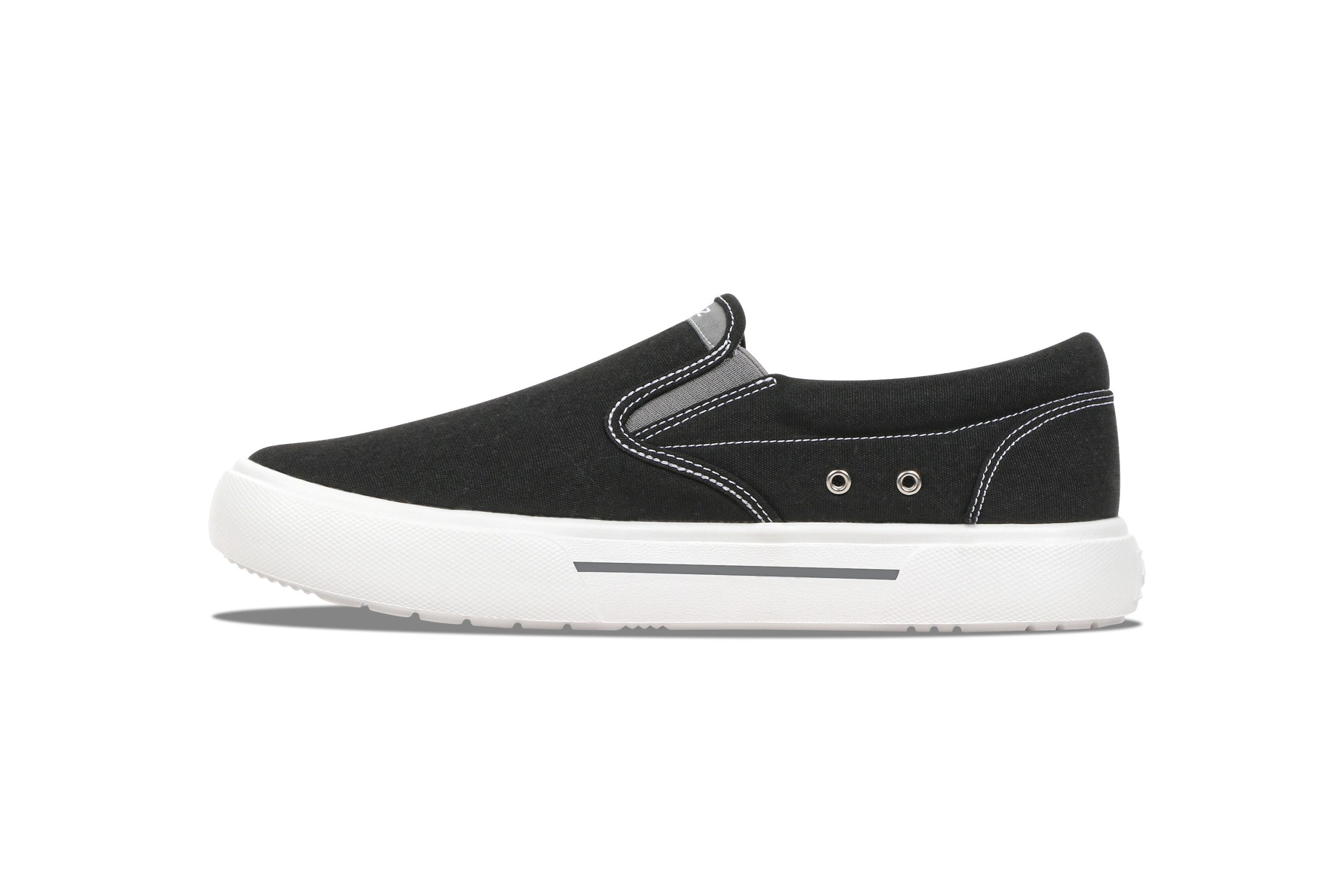 Sunbrella® Men's Slip-On Black/White - Image 4