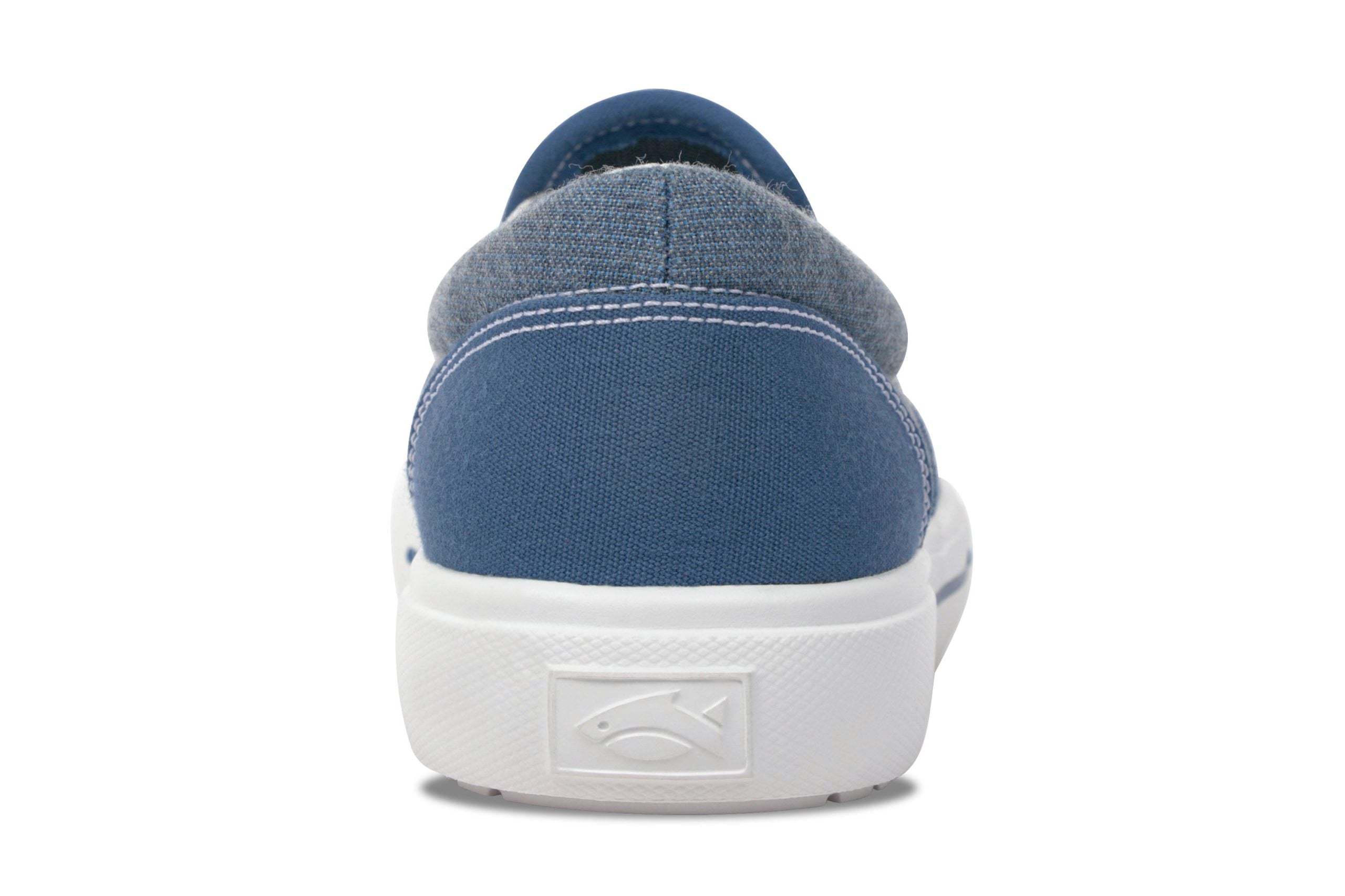 Sunbrella® Men's Slip-On Denim/White - Image 6