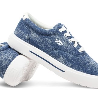 Sunwashed Men's Lace Navy/White