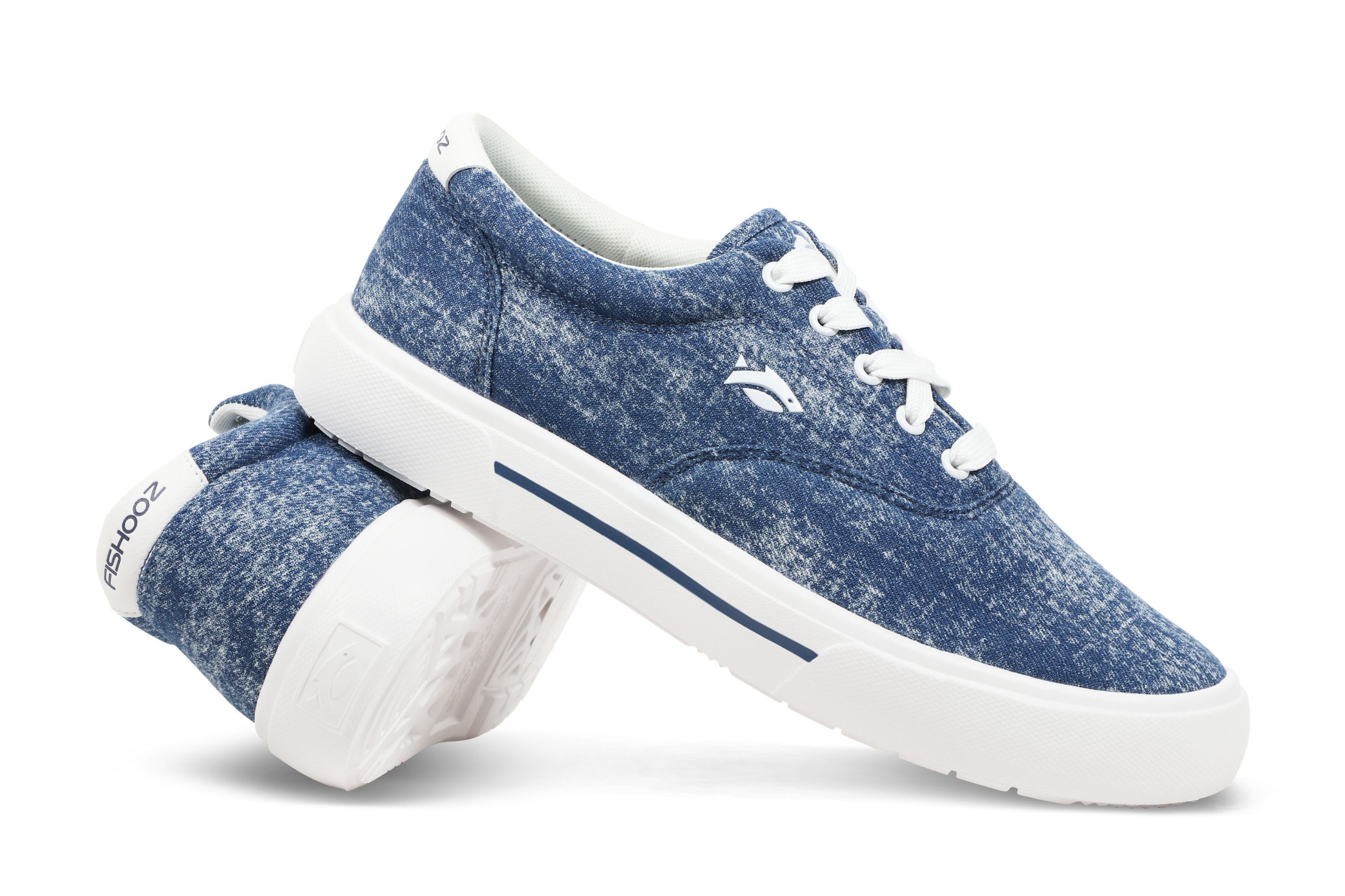 Sunwashed Men's Lace Navy/White