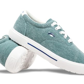 Sunwashed Men's Lace Teal/White