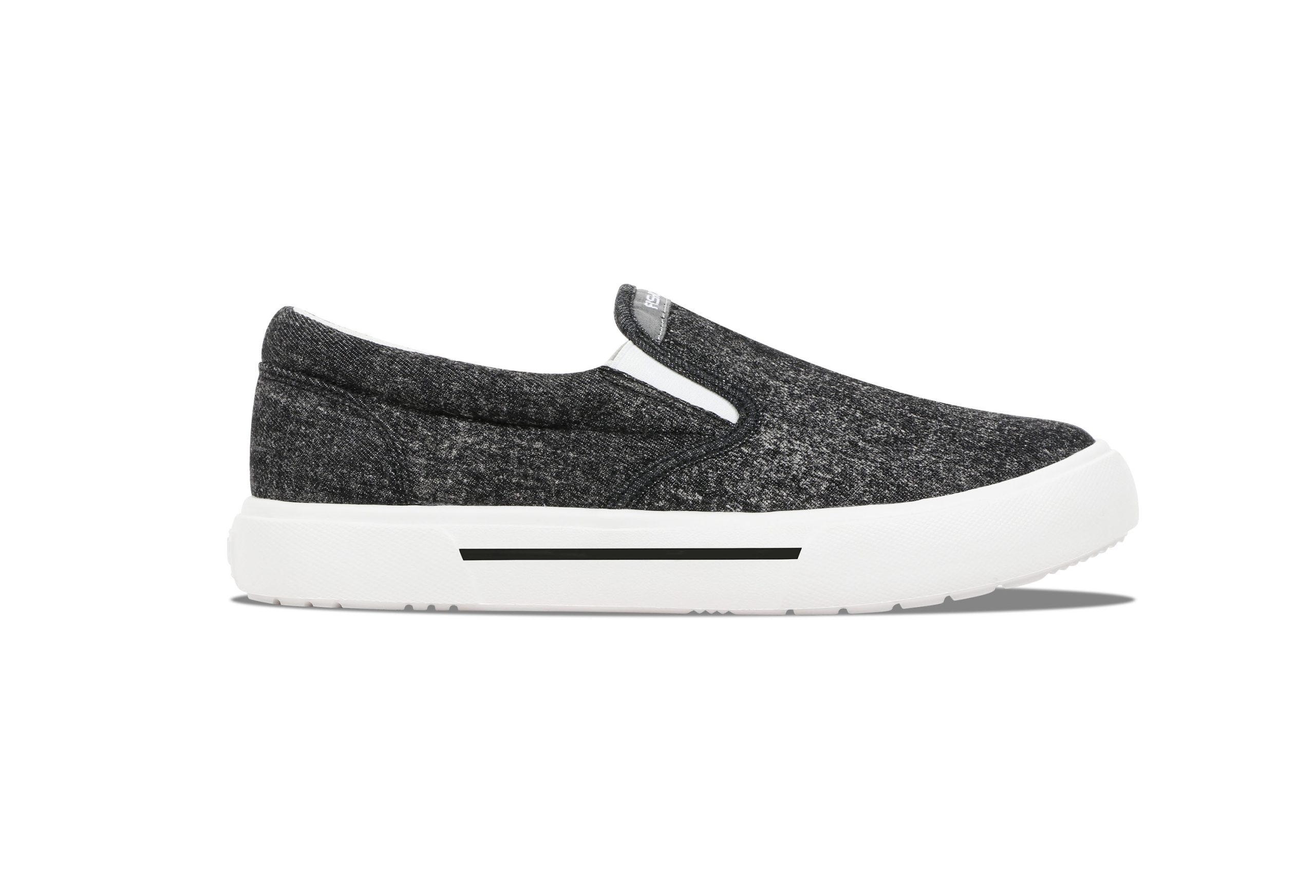 Sunwashed Men's Slip-On Black/White - Image 2