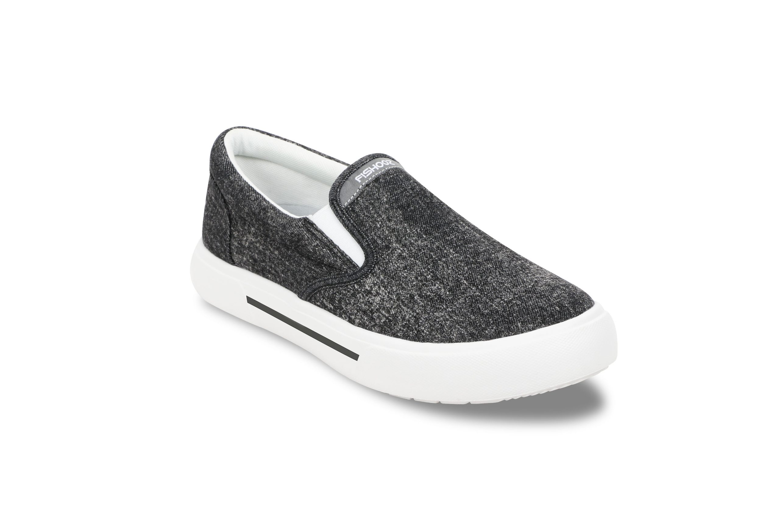 Sunwashed Men's Slip-On Black/White - Image 3