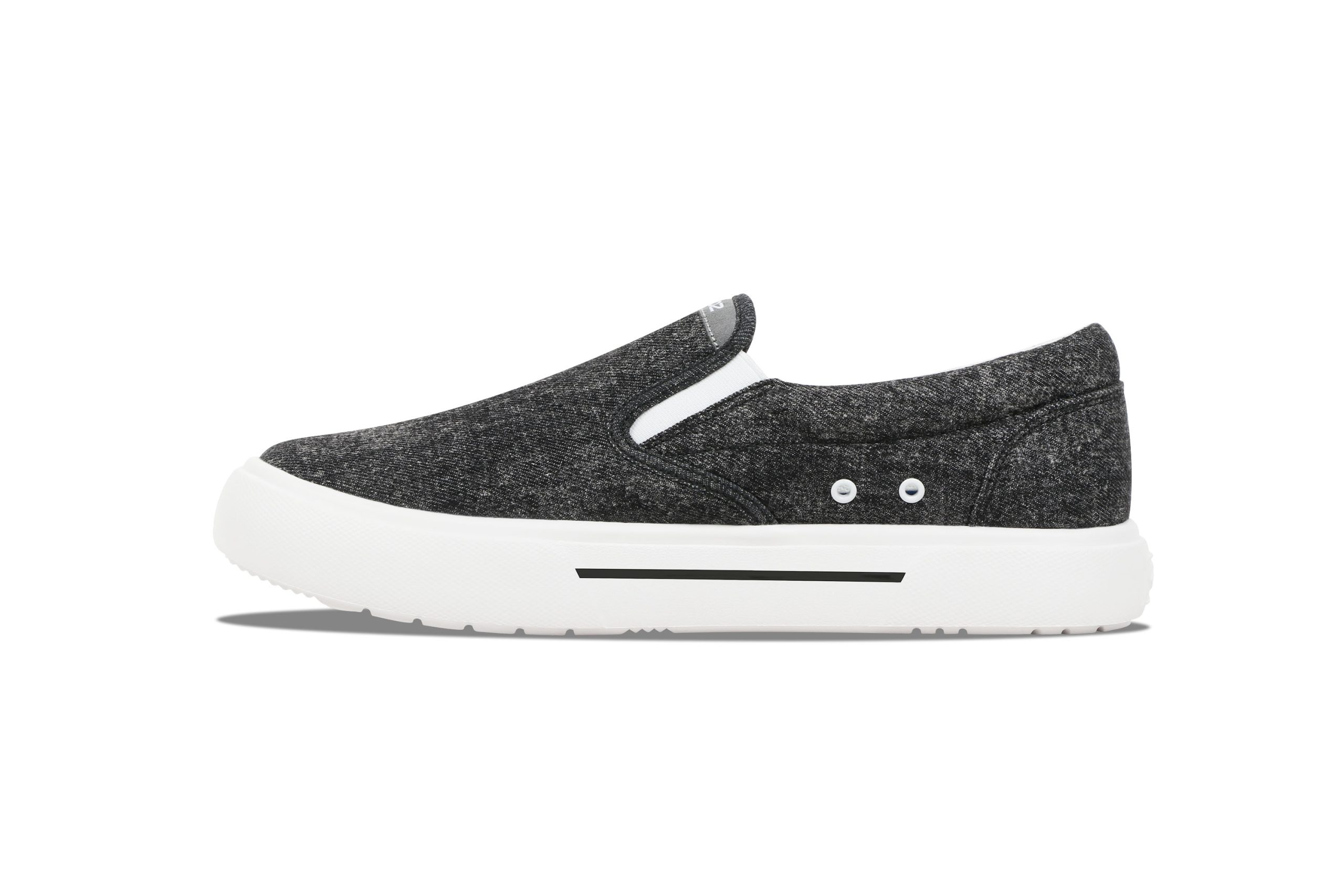Sunwashed Men's Slip-On Black/White - Image 4