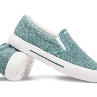Sunwashed Women's Slip-On Teal/White